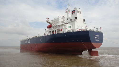 Capital Ship Management Corp. takes delivery of M/T Archon