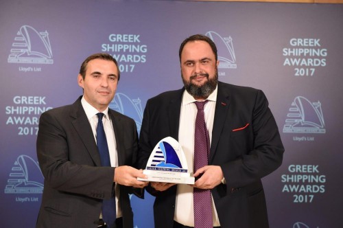 Capital Maritime & Trading Corp. Chairman Mr. Evangelos Marinakis Voted 