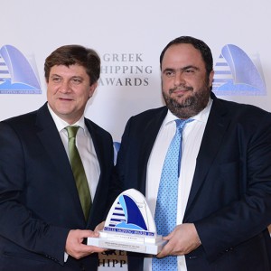 Mr. Evaggelos Marinakis, as President & CEO of Capital Maritime & Trading Corp, received the 'Newsmaker of the Year 2014' award at the annual Lloyd’s List Greek Shipping Awards that took place in Athens on December 5, 2014. 
