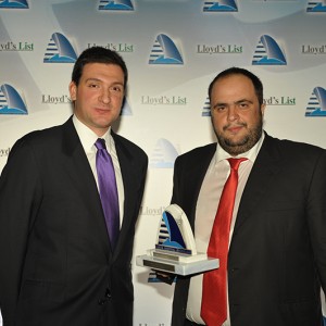 Mr. Evangelos Marinakis, as President & CEO of Capital Maritime & Trading Corp. received the 'Tanker Company of the Year 2009' award on behalf of Capital Ship Management Corp. at the annual Lloyd’s List Greek Shipping Awards that took place in Athens on December 4, 2009.
