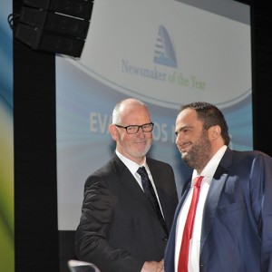 Mr. Evaggelos Marinakis, as President & CEO of Capital Maritime & Trading Corp. received the 'Newsmaker of the Year 2010' award at the annual Lloyd’s List Greek Shipping Awards that took place in Athens on December 10, 2010.