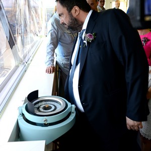 Delivery ceremony of M/V ‘Akadimos’ at Daewoo-Mangalia Heavy Industries S.A., Romania on June 5, 2015, in the presence of Mr. Vagelis Marinakis. The vessel is under time charter to CMA CGM. For the duration of its charter the vessel has been renamed to ‘CMA CGM Amazon’.