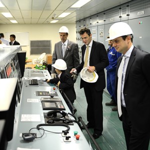 Delivery ceremony of M/V ‘Akadimos’ at Daewoo-Mangalia Heavy Industries S.A., Romania on June 5, 2015. The vessel is under time charter to CMA CGM. For the duration of its charter the vessel has been renamed to ‘CMA CGM Amazon’.