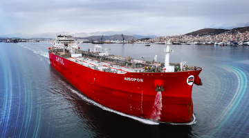 M/T 'AISOPOS' at the port of Piraeus