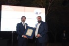 Capital Maritime & Trading Corp. Chairman, Mr. Evangelos Marinakis, receives the  “Xenakoudis Excellence in Shipping Award” by the IRI/ Marshall Islands Registry.