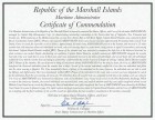 Capital Ship Management Corp. is Commended for M/T 'Aristofanis' Successful Rescue Operation by the Republic of the Marshall Islands Maritime Administrator