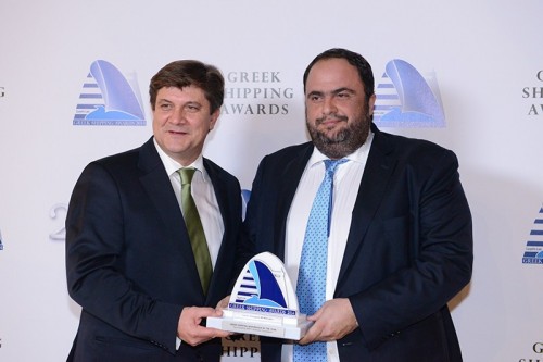 Mr. Evaggelos Marinakis, as President & CEO of Capital Maritime & Trading Corp, received the 'Newsmaker of the Year 2014' award at the annual Lloyd’s List Greek Shipping Awards that took place in Athens on December 5, 2014. 