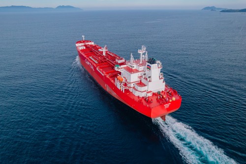 Capital Ship Management Corp. Takes Delivery of M/T 'Agisilaos'
