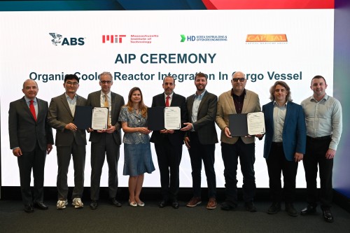 Capital Maritime Group, MIT and HD KSOE Secure ABS Approval for Nuclear Reactor Integration in Vessel Design Developed Through MIT Maritime Consortium Capital Maritime Group, MIT and HD KSOE Secure ABS Approval for Nuclear Reactor Integration in Vessel Design Developed Through MIT Maritime Consortium